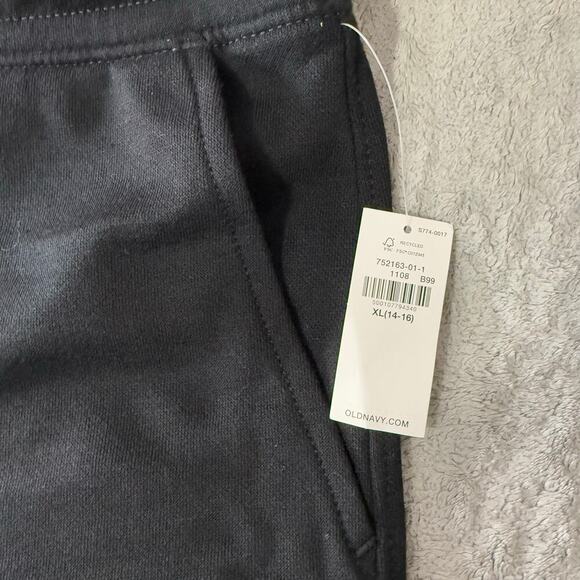 Old Navy Cargo Joggers, Black, XL 14/16 - Picture 4 of 6